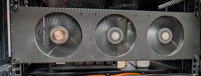 Behind Fans