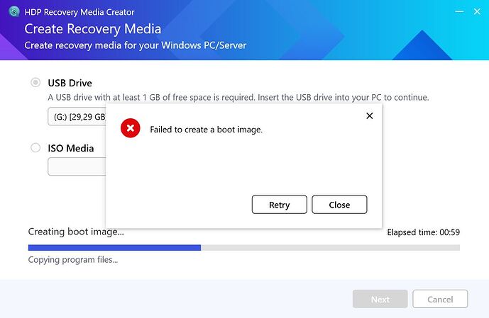 HDP Creating a Boot USB