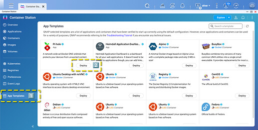 Saat ini App Template di QNAP Container Station juga menyediakan deploy Pi-hole