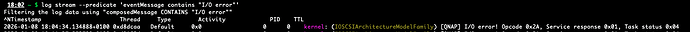 2. MacOS error